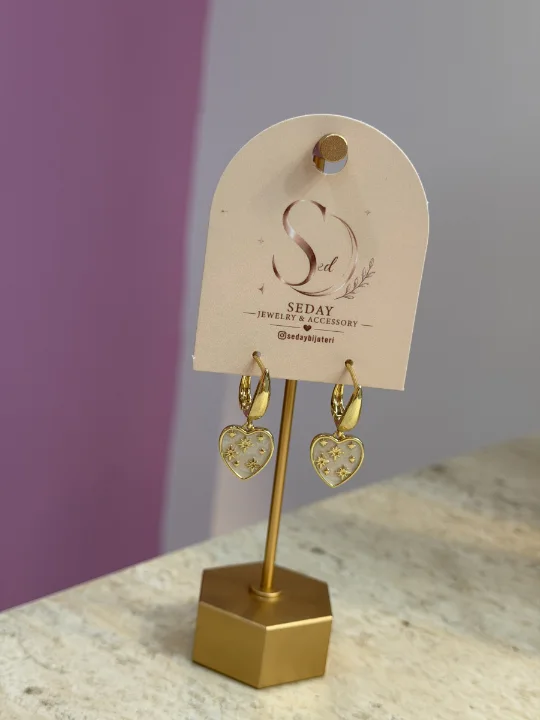 Ctaş Model Küpe Beyaz