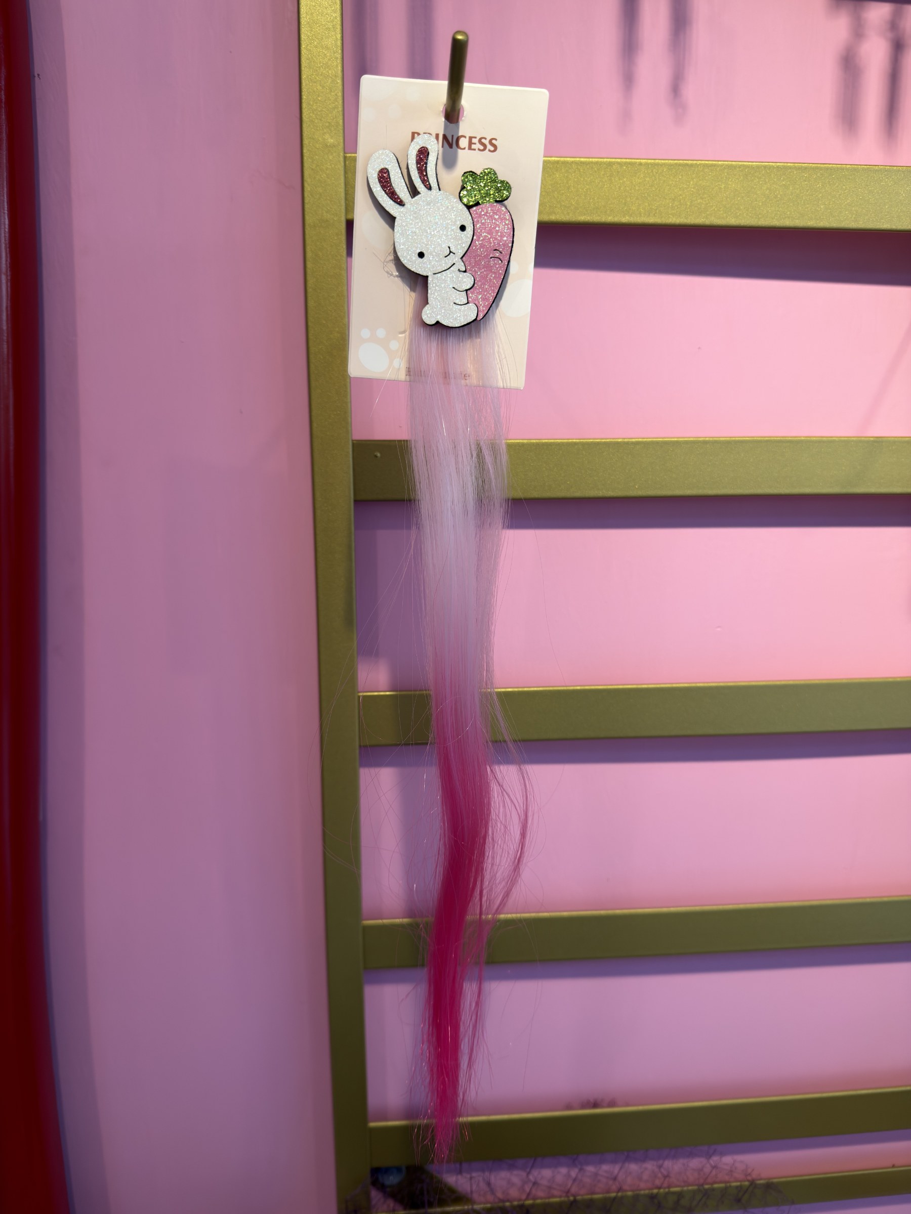 Pembe Postişli Toka